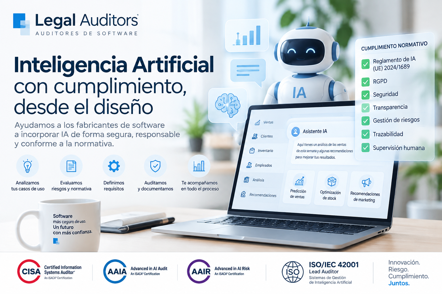 Auditoria de software que implementa IA