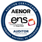 Auditor certificado ENS por AENOR