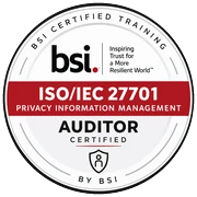 Auditor certificado ISO/IEC 27701 por BSI